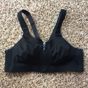 zip up sports bra VS